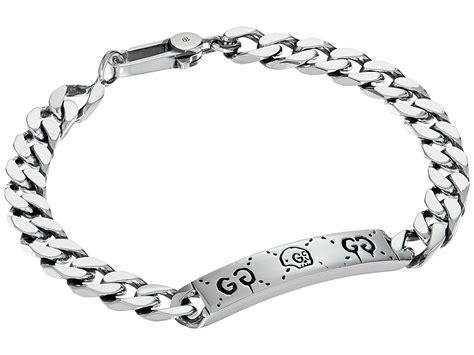 gucci ghost braclet|gucci ghost necklace in silver.